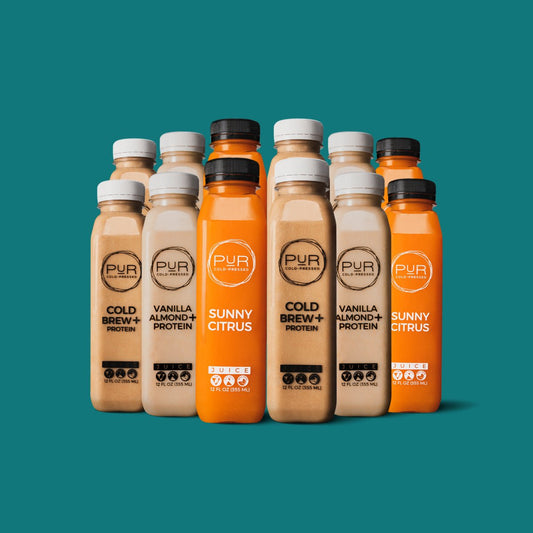 Breakfast Daily Combos - PUR Cold Pressed Juice - Daily - Daily Juice Packs - Daily Kits -